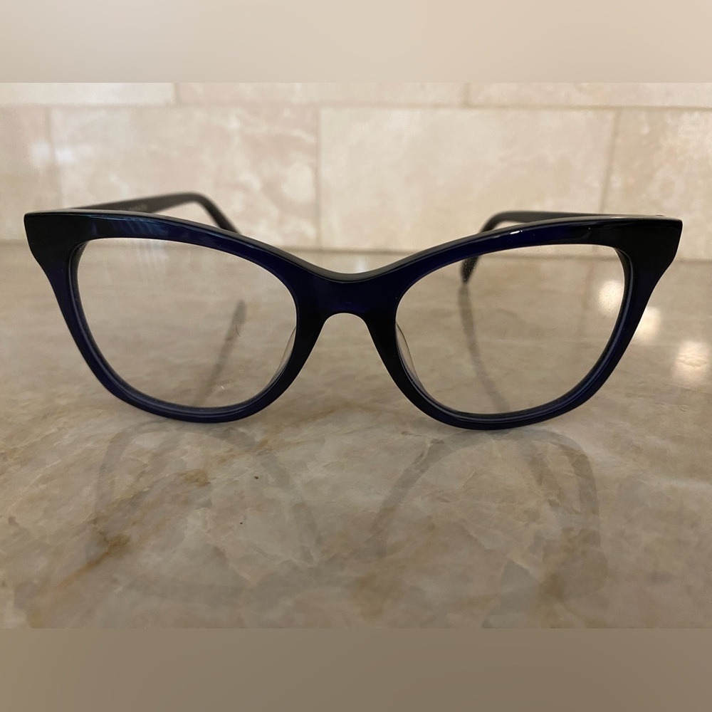 Warby Parker Deep Blue Frame